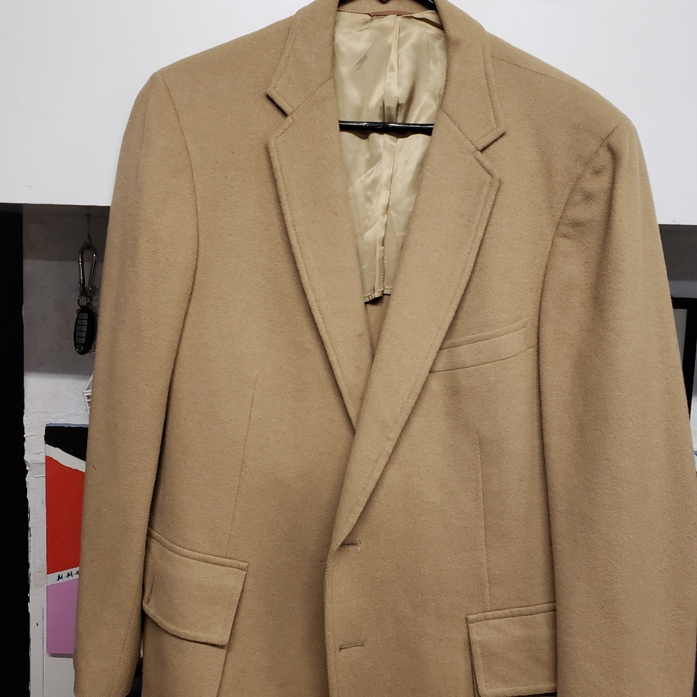 Chaps by Ralph Lauren 100% camel hair jacket